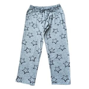 Lucky Brand Blue Star Print Pajama Pants Womens Size M